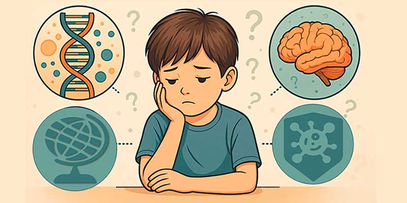 estudio sobre las causas del autismo: evidencias científicas y mitos sobre genética, virus, vacunas y medio ambiente
