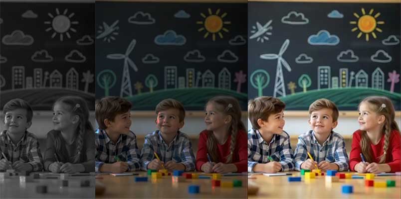 Niños y adolescentes que realizan sus sueños